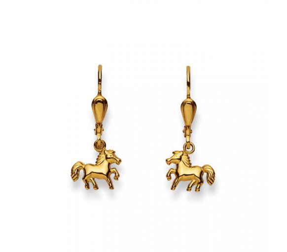 Helen Kirchhofer - HK Gold Classics Ohrhänger Gelbgold 750/18k Pferd