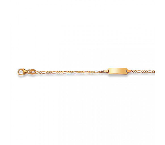 Helen Kirchhofer - HK Gold Classics ID Armband Gelbgold 585/14k Figaro