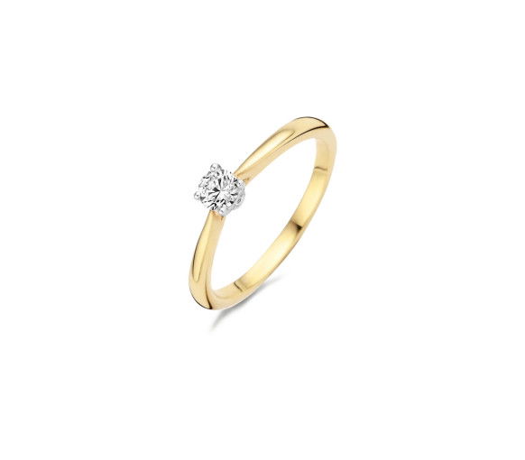 Helen Kirchhofer - Blush Ring 14k Gelbgold und Weissgold - 1187BZI