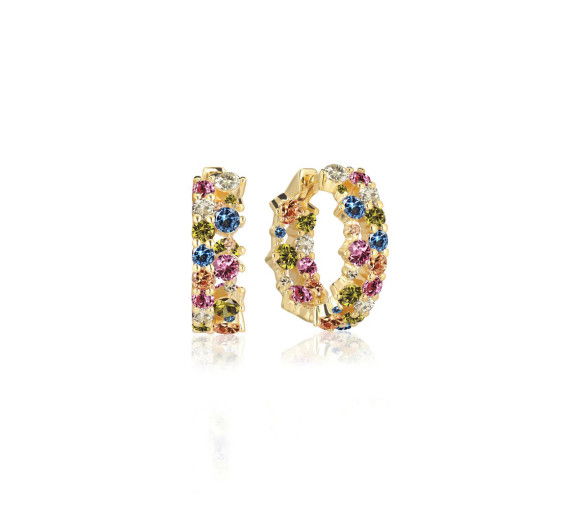 Helen Kirchhofer - Sif Jakobs Livigno Piccolo Creolen - SJ-E2363-XCZ-YG