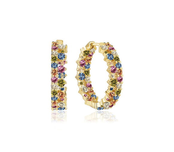 Helen Kirchhofer - Sif Jakobs Livigno Grande Creolen - SJ-E2364-XCZ-YG