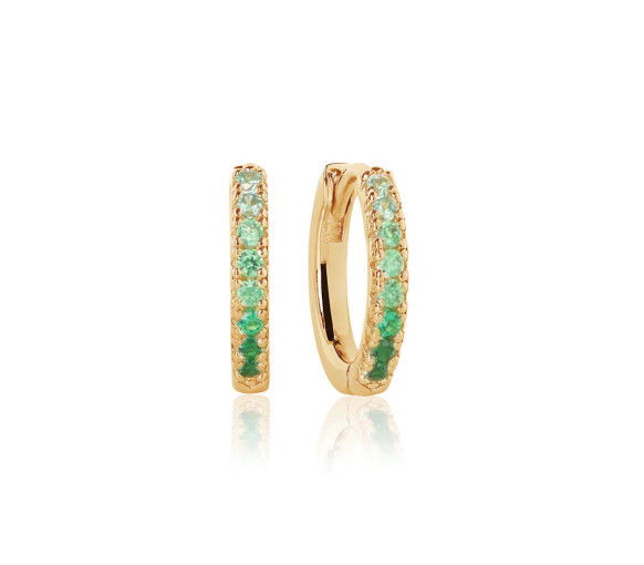 Helen Kirchhofer - Sif Jakobs Ellera Medio Ohrringe - SJ-E2859-GGR-YG