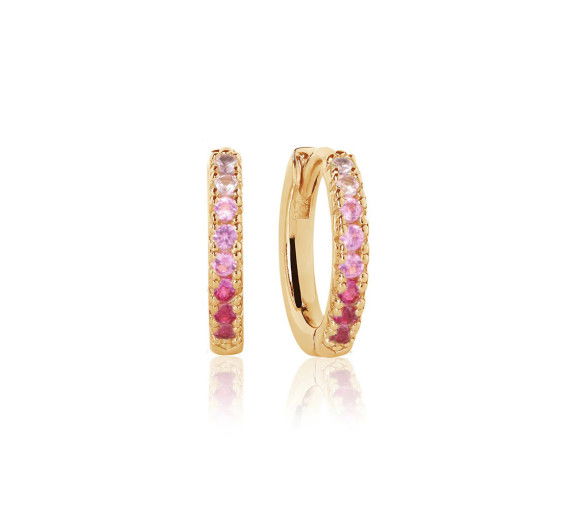 Helen Kirchhofer - Sif Jakobs Ellera Medio Ohrringe - SJ-E2859-GPK-YG