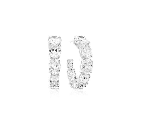 Helen Kirchhofer - Sif Jakobs Ellisse Grande Creolen - SJ-E2330-CZ