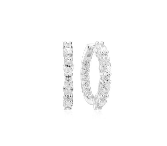 Helen Kirchhofer - Sif Jakobs Ellera Ovale Grande Ohrringe - SJ-E2413-CZ