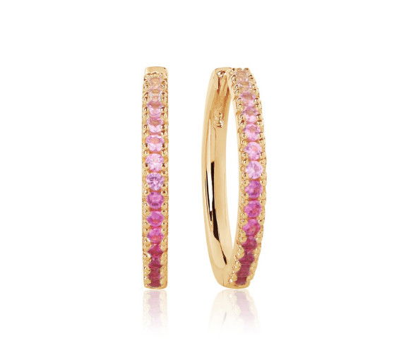 Helen Kirchhofer - Sif Jakobs Ellera Grande Ohrringe - SJ-E2869-GPK-YG