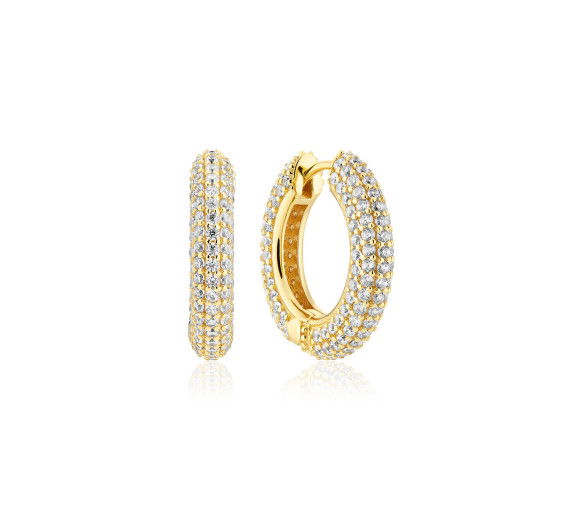 Helen Kirchhofer - Sif Jakobs Carrara Medio Ohrringe - SJ-E2474-CZ-YG