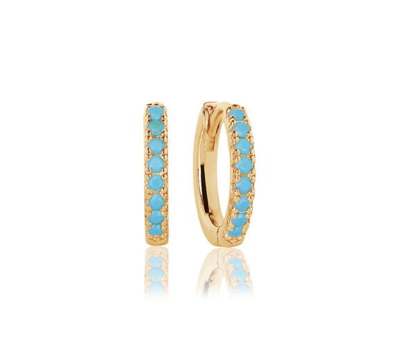 Helen Kirchhofer - Sif Jakobs Ellera Medio Ohrringe - SJ-E2859-TQ-YG