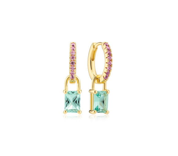 Helen Kirchhofer - Sif Jakobs Roccanova Ohrringe - SJ-E42253-TQPK-YG