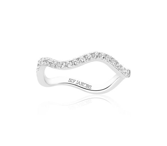 Helen Kirchhofer - Sif Jakobs Ellera Waves Ring - SJ-R3869-CZ