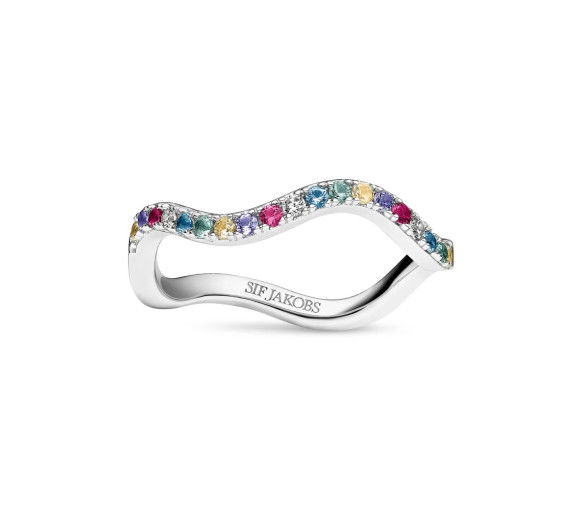 Helen Kirchhofer - Sif Jakobs Ellera Waves Ring - SJ-R3869-XCZ