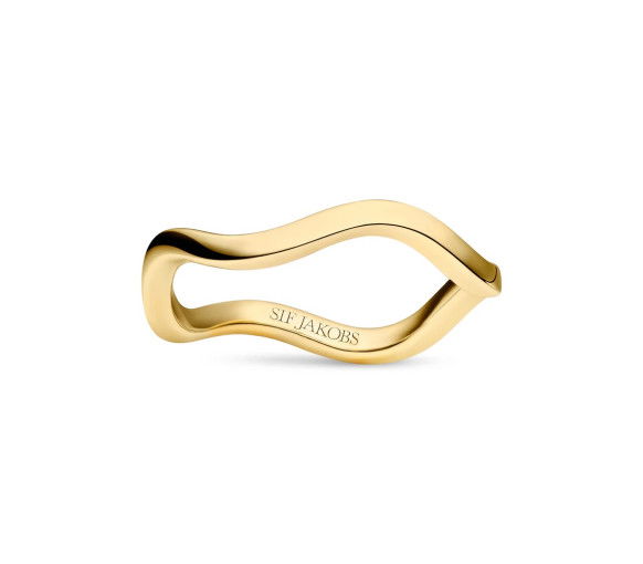 Helen Kirchhofer - Sif Jakobs Ellera Waves Pianura Ring - SJ-R3869-YG