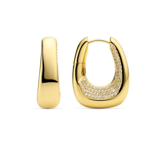 Helen Kirchhofer - Sif Jakobs Borsa Grande Ohrringe - SJ-E2621-CZ-YG