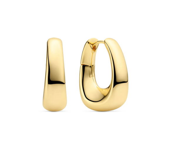 Helen Kirchhofer - Sif Jakobs Borsa Pianura Grande Ohrringe - SJ-E2621-YG