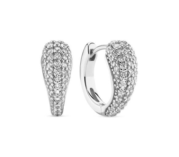 Helen Kirchhofer - Sif Jakobs Goccia Circolo Ohrringe - SJ-E2753-CZ