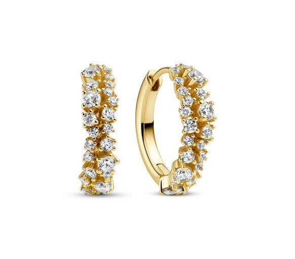 Sif Jakobs Cristallo Creolen - SJ-E2493-CZ-YG