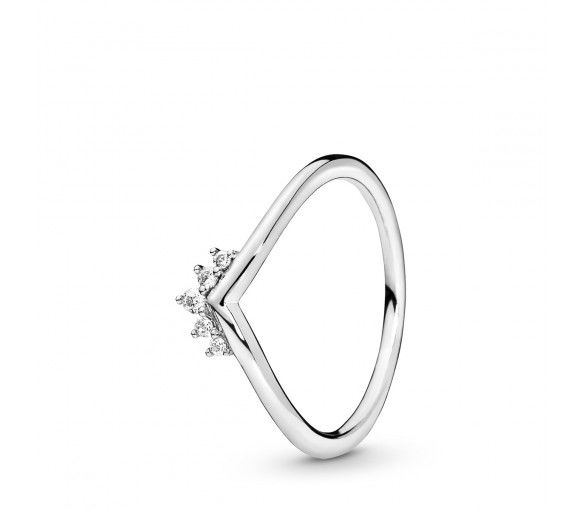 Helen Kirchhofer - Pandora Tiara Wishbone Ring - 198282CZ