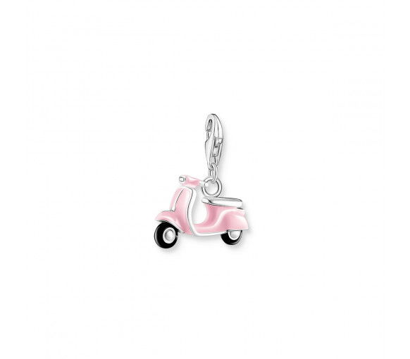 Helen Kirchhofer - Thomas Sabo Charm-Anhänger Pinker Motorroller Silber - 1992-007-9