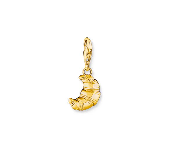 Helen Kirchhofer - Thomas Sabo Charm-Anhänger Croissant vergoldet - 2079-413-39