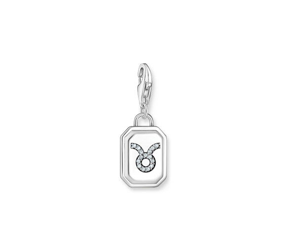 Helen Kirchhofer - Thomas Sabo Charm-Anhänger Sternzeichen Stier mit Steinen Silber - 2151-643-21
