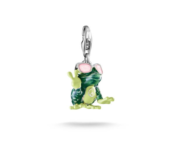 Helen Kirchhofer - Thomas Sabo Pendentif charm grenouille en argent - 2215-691-7