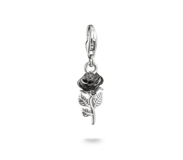Helen Kirchhofer - Thomas Sabo Charm-Anhänger True Romance Rose Emaille Original Silber - 2232-664-11
