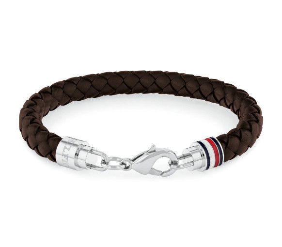 Helen Kirchhofer - Tommy Hilfiger Iconic Braided Leather Armband - 2790546