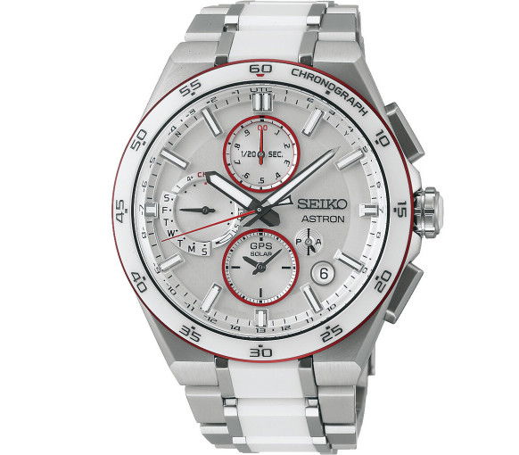 Seiko Astron GPS Solar Dual Time Chronograph Médecins Sans Frontières Limited Edition - SSH173J1