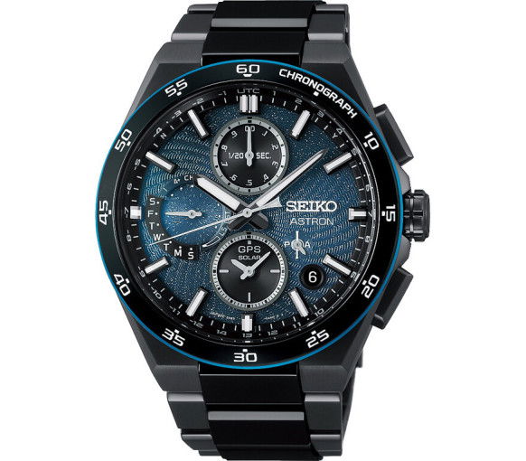 Helen Kirchhofer - Seiko Astron GPS Solar Dual Time Chronograph - SSH187J1