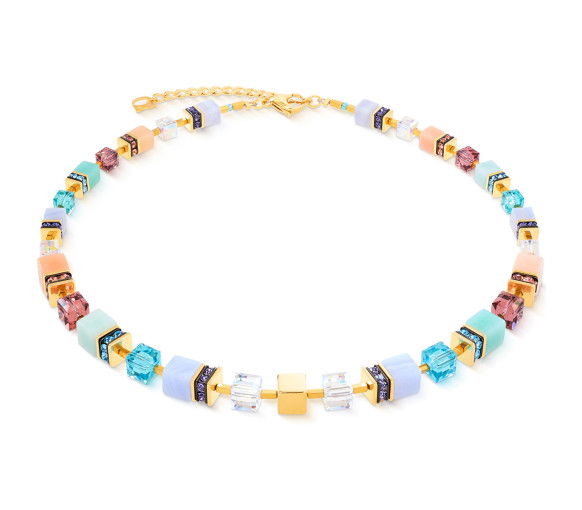 Helen Kirchhofer - Coeur de Lion GeoCube Precious Statement Halskette - 3039/10-1578