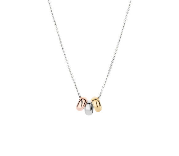 Helen Kirchhofer - Blush Halskette 14k Weissgold, Rosegold und Weissgold - 3055WYR