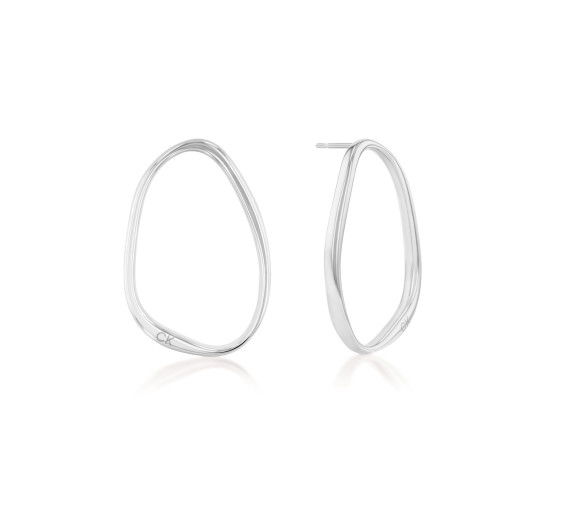 Helen Kirchhofer - Calvin Klein Elongated Drops Ohrringe - 35000450