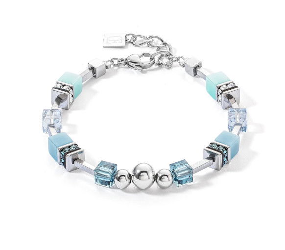 Coeur de Lion GeoCube Fusion Spheres Armband - 4082/30-0720