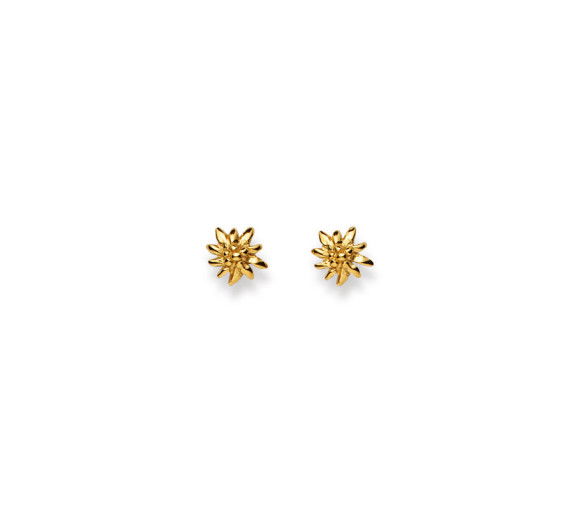 Helen Kirchhofer - Luxoia Gold Classics Ohrstecker Gelbgold 375/9k Edelweiss - 4163.02155/0001