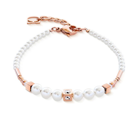 Helen Kirchhofer - Coeur de Lion Shimmering Princess Pearls Armband - 4312/30-1425