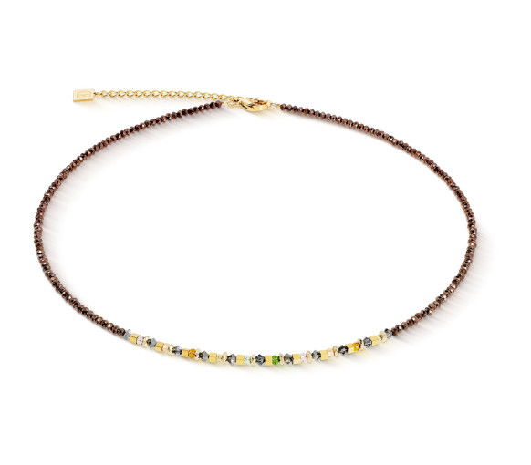 Helen Kirchhofer - Coeur de Lion Golden Whisper Rainbow Halskette - 4359/10-1109