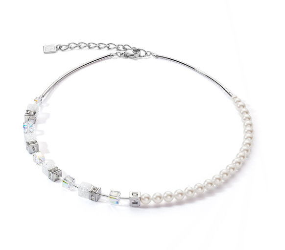 Helen Kirchhofer - Coeur de Lion GeoCube Precious Fusion Pearls Halskette - 5086/10-1400