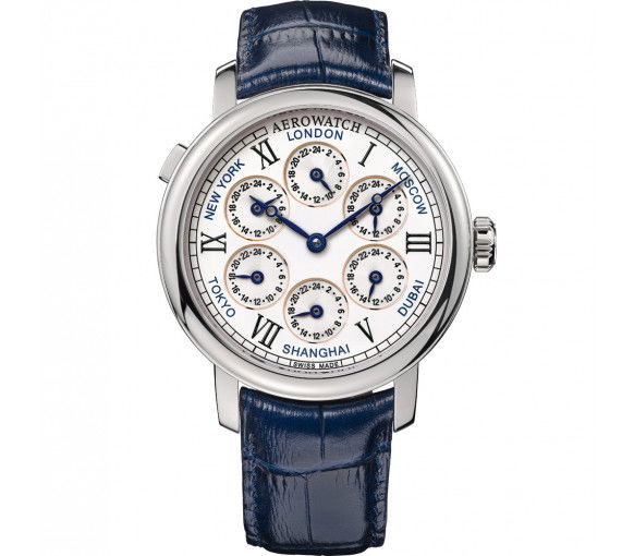 Helen Kirchhofer - Aerowatch Renaissance 7 Time Zones - A 51974 AA01