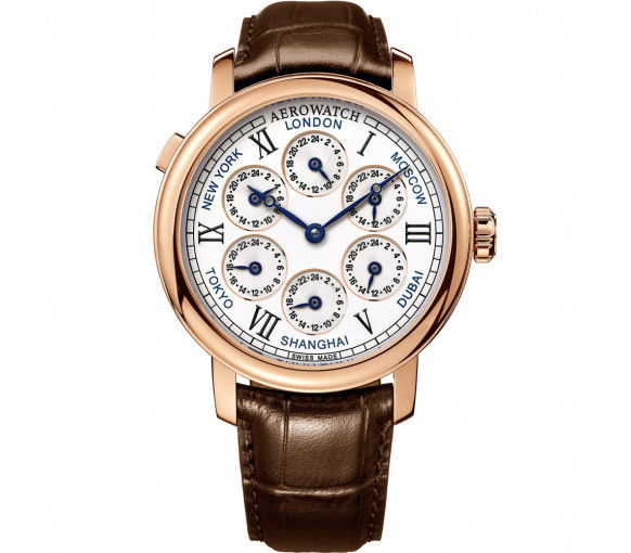 Helen Kirchhofer - Aerowatch Renaissance 7 Time Zones - A 51974 R101