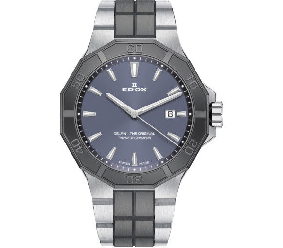 Edox Delfin Date - 53021 3GM GIN