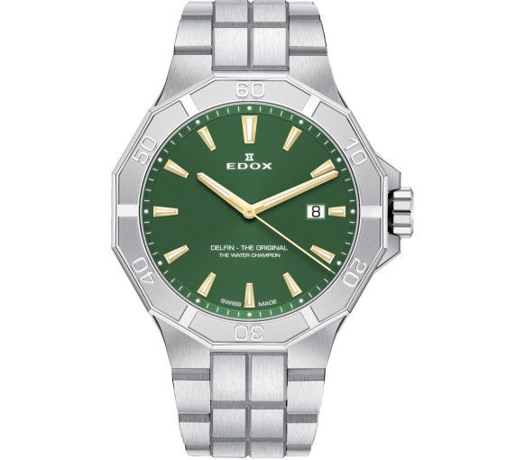 Edox Delfin Date - 53021 3M VID