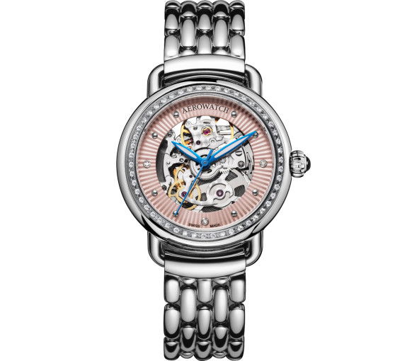 Helen Kirchhofer - Aerowatch 1942 Lady Automatic Skeleton - A 60960 AA20 DIA M