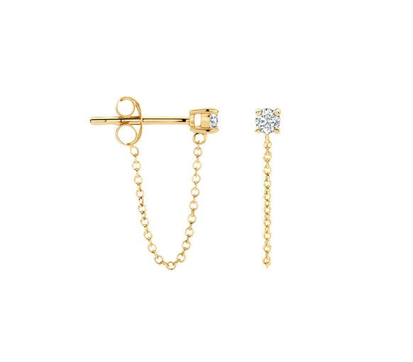 Helen Kirchhofer - Blush Ohrstecker 14k Gelbgold - 7344YZI