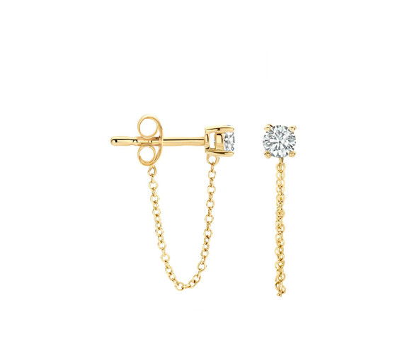 Helen Kirchhofer - Blush Ohrstecker 14k Gelbgold - 7345YZI