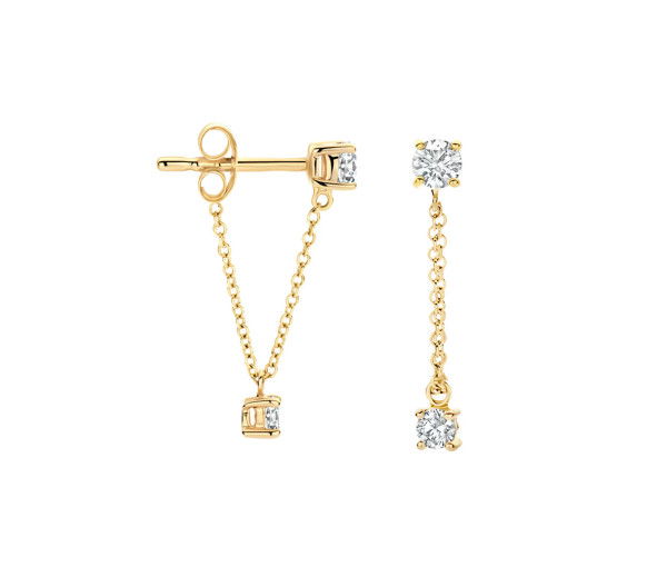 Helen Kirchhofer - Blush Ohrstecker 14k Gelbgold - 7346YZI