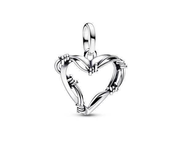 Helen Kirchhofer - Pandora ME Stacheldrahtherz Medaillon Charm - 793449C00