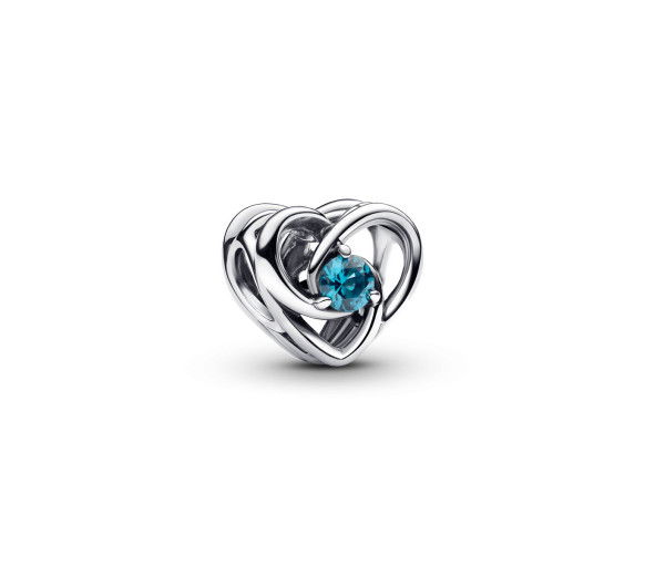 Pandora Verschlungenes Herz & Steine Charm - 793744C01