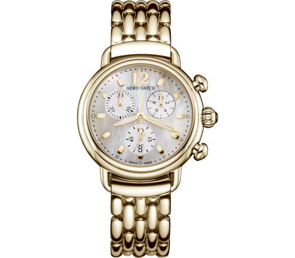 Aerowatch 1942 Chrono Lady - A 81105 JA02 M