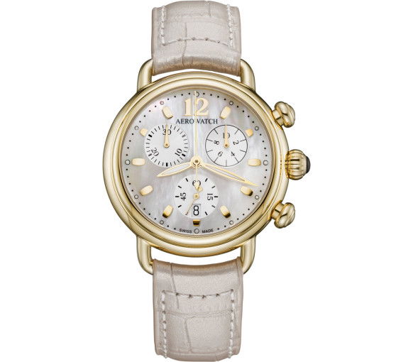 Aerowatch 1942 Chrono Lady - A 81105 JA02