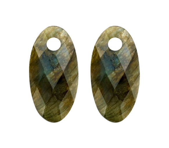 Helen Kirchhofer - Blush Ohr Charms Labradorite - 820LABL
